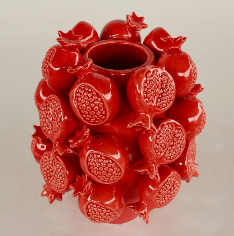 Pomegranate Ceramic Vase